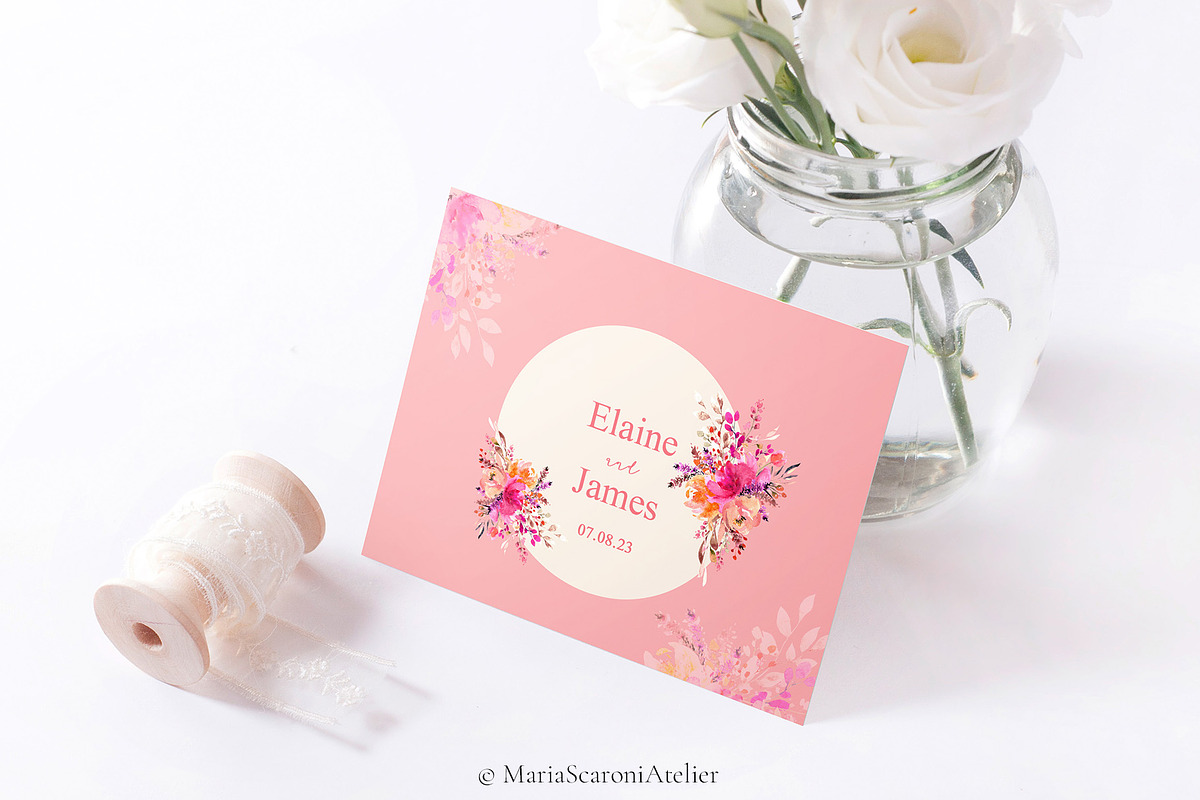 Lovely Bouquets - Watercolor, an Illustration by MariaScaroniAtelier (Photo 4 of 8)