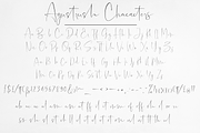 Agustrush, a Script Font by GRAPHICPRESS (Thumbnail 8 of 9)