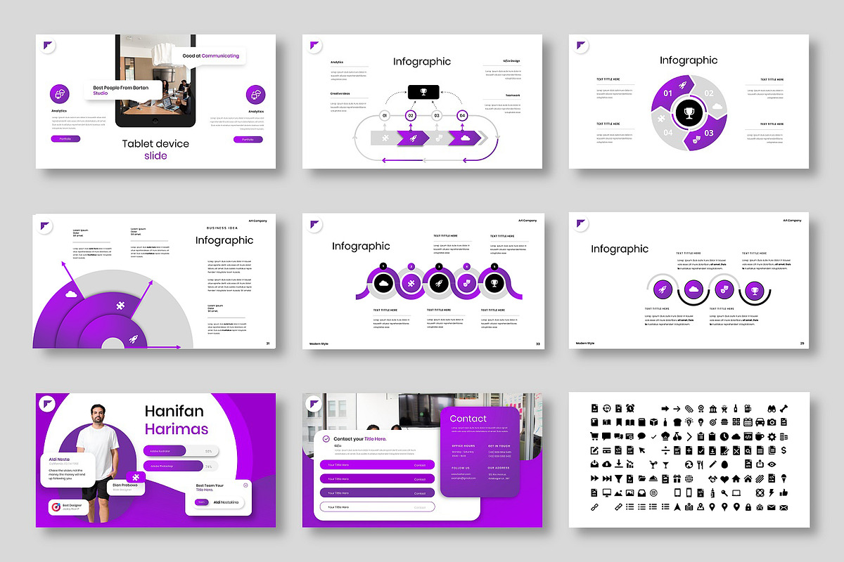Barton - Business Google Slide Templ, a Presentation Template by Dens Creative Studio (Photo 5 of 6)