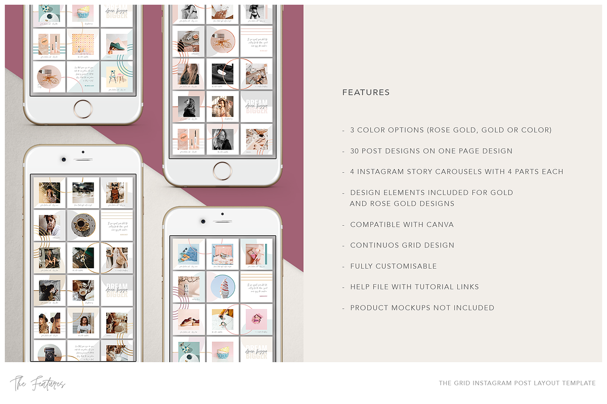 MARIGOLD | Instagram Canva Bundle, a Social Media Template by Marigold Studios (Photo 8 of 48)