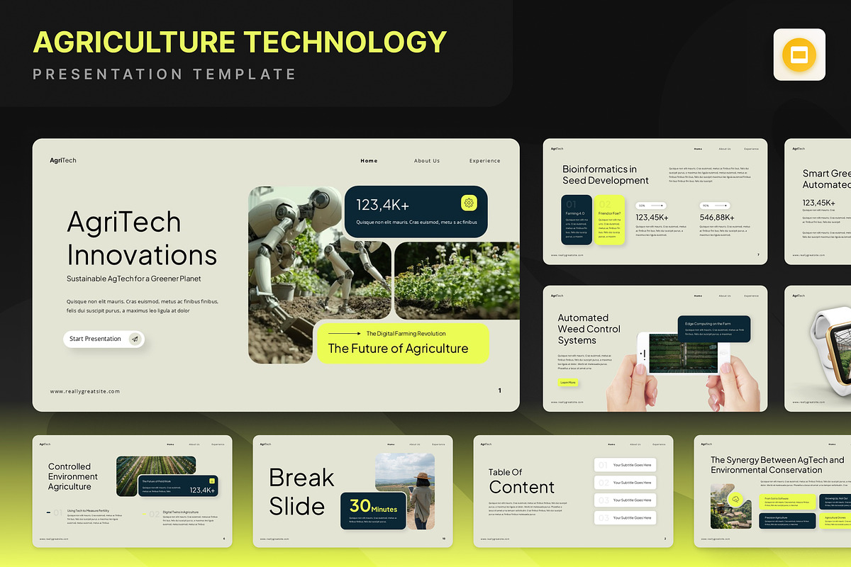 Agriculture Technology Presentation