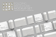 Folding Brochure Mockup Set, a Product Mockup by KIPET (Thumbnail 1 of 15)