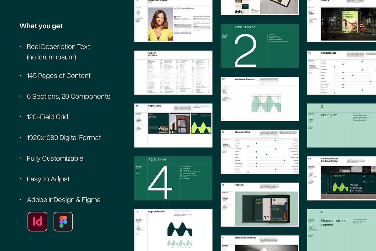 Massive | Brand Guidelines Template, a Presentation Template by Typefool's Shop (Photo 6 of 11)