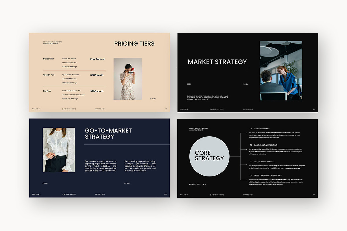 Fana : Pitch Deck Powerpoint, a Presentation Template by Punkl Camp (Photo 14 of 16)