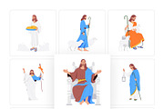 Jesus Illustration Art Set, a Person Illustration by Vectors Market (Thumbnail 7 of 8)