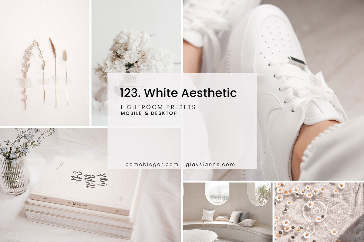 123. White Aesthetic, an Action Add-On by Advina Store (Photo 1 of 8)