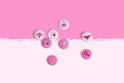 PERIOD: stickers, cliparts, patterns, a Healthcare Illustration by Elliko shop (Thumbnail 8 of 9)