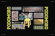 PRAK Podomoro Hand-Cut Display Font, a Serif Font by Healltica.std (Thumbnail 3 of 21)