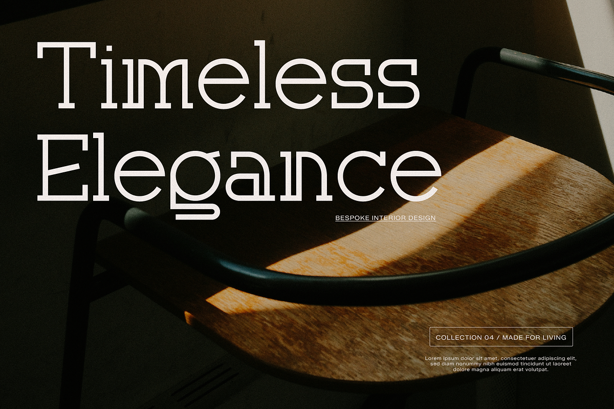 Corina Elegant | Modern Slab Serif, a Slab Serif Font by gracetype_studio (Photo 3 of 12)