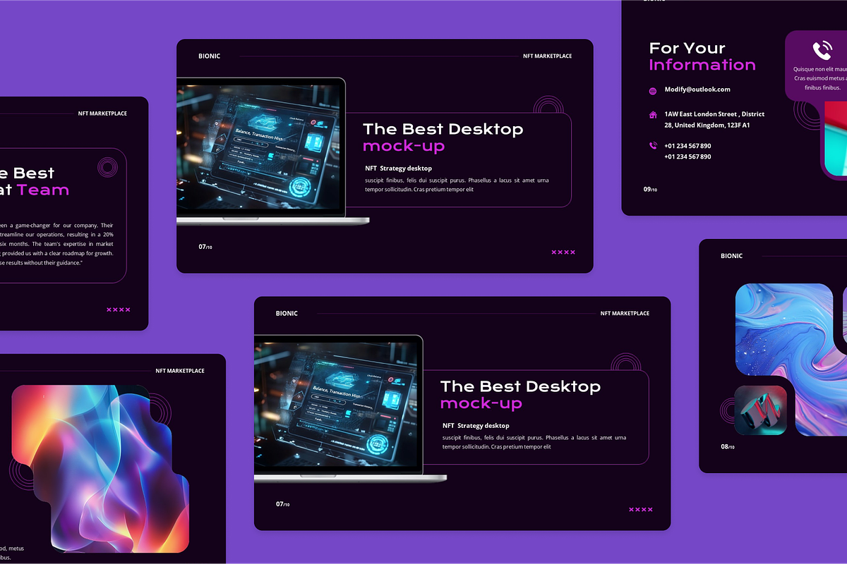 Nft Marketplace Google Slide, a Presentation Template by Annora Studio (Photo 2 of 5)
