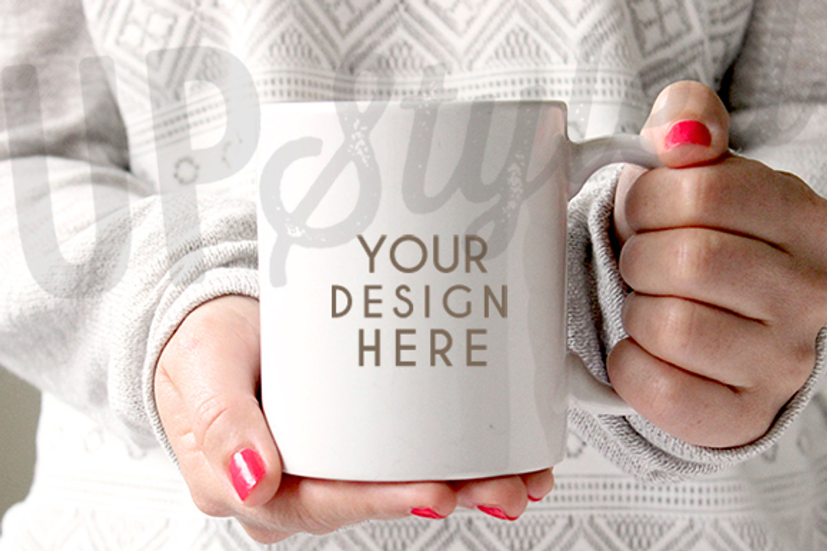 Coffee Mug Stock Photo F122, a Cups & Container Mockup by UpStyled (Photo 1 of 3)