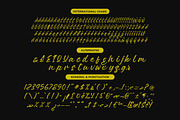 Flackin Bruska Modern Brush Font, a Script Font by Letterena Studios Script (Thumbnail 13 of 15)