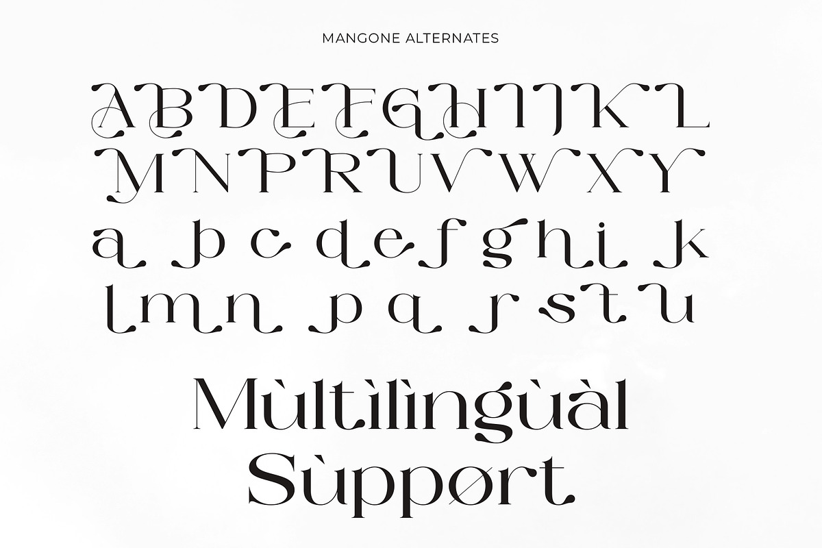 Mangone - Modern Serif Typeface, a Serif Font by Muflieart (Photo 10 of 10)