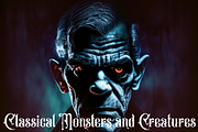 Classical Monsters and Creatures, a Background Graphic by Intellecta Design (Thumbnail 7 of 7)