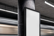 Vertical Billboard Mockup on Subway, a Mockup by rodrigofkaminski (Thumbnail 3 of 4)