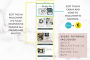 Mailchimp & Canva Template | 3 Pack, an Email Template by Thirty One Palms Studio (Thumbnail 6 of 9)