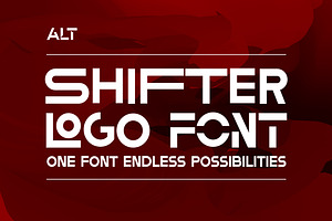 Shifter Logo Font