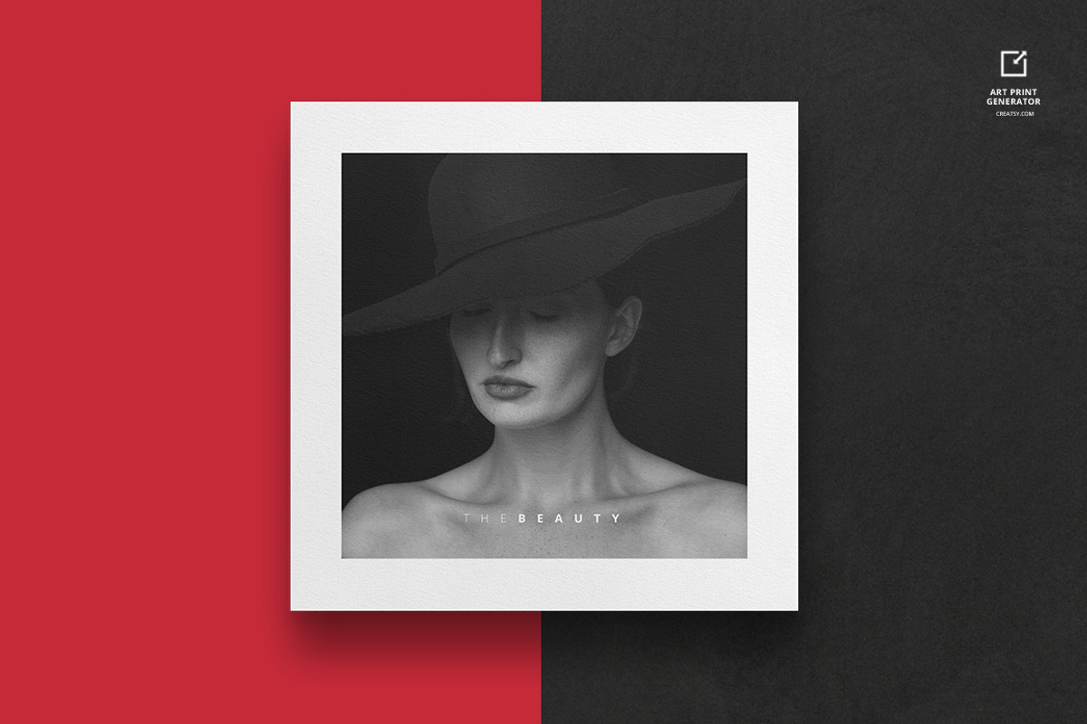 Custom Size Art Print Generator, a Print Template by Creatsy