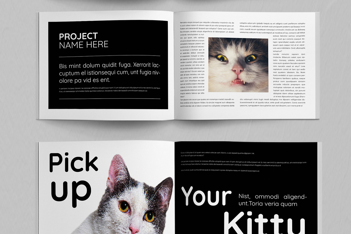Minimalist Book Design Landscape, a Brochure Template by ContestDesign (Photo 5 of 5)