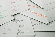 Shopping Script, a Script Font by Roland Huse Design (Thumbnail 2 of 4)