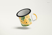 360ml Enamel Mug Mockup Set, a Cups & Container Mockup by creatsy5 (Thumbnail 16 of 30)