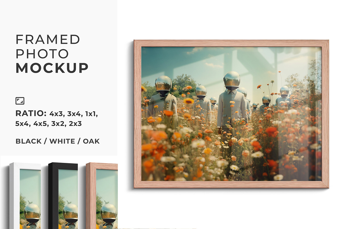 Framed Photo Mockups Bundle 01, a Household Mockup by Mockups by Carlos Viloria (Photo 10 of 14)
