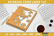 Merry Christmas Notebook Cover, a Decorative Illustration by OTVEY DESIGN (Thumbnail 5 of 13)