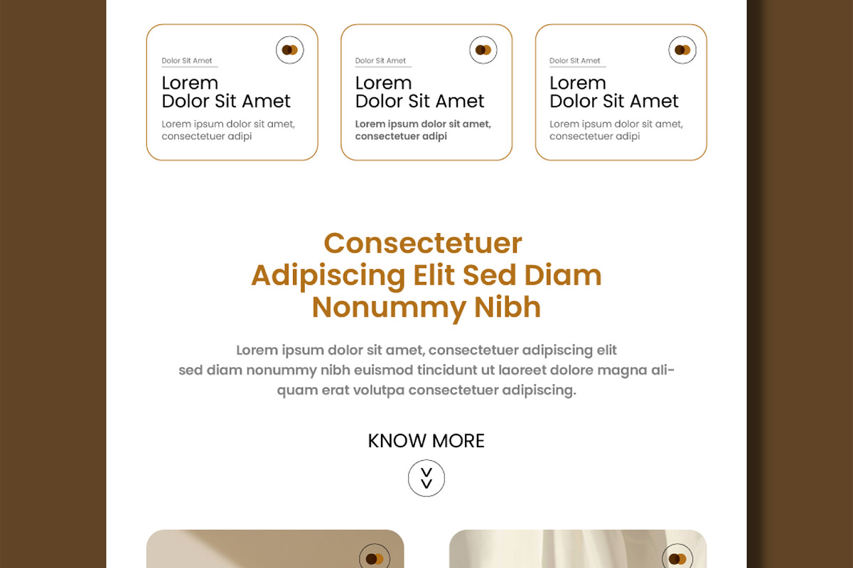 Minimal Email Newsletter Template, an UI Kit Template by MightyDesign (Photo 3 of 9)