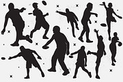 Disc Golf Players Silhouette Design, a Sport Illustration by DesignByShahadat (Thumbnail 2 of 2)