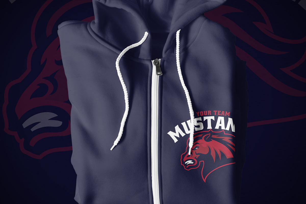 Mustang Horse Sport and Esport Logo, a Branding & Logo Template by bazzier_graphik (Photo 4 of 4)