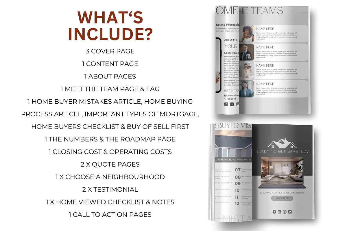 Editable Buyer Guide Canva Template, a Marketing Template by Digital By ...