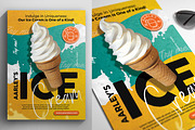 Ice Cream Flyer, a Flyer Template by Aarley Kaiven (Thumbnail 1 of 2)