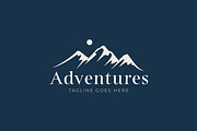Mountain Adventure Logo Design, a Branding & Logo Template by Signatoro (Thumbnail 1 of 3)
