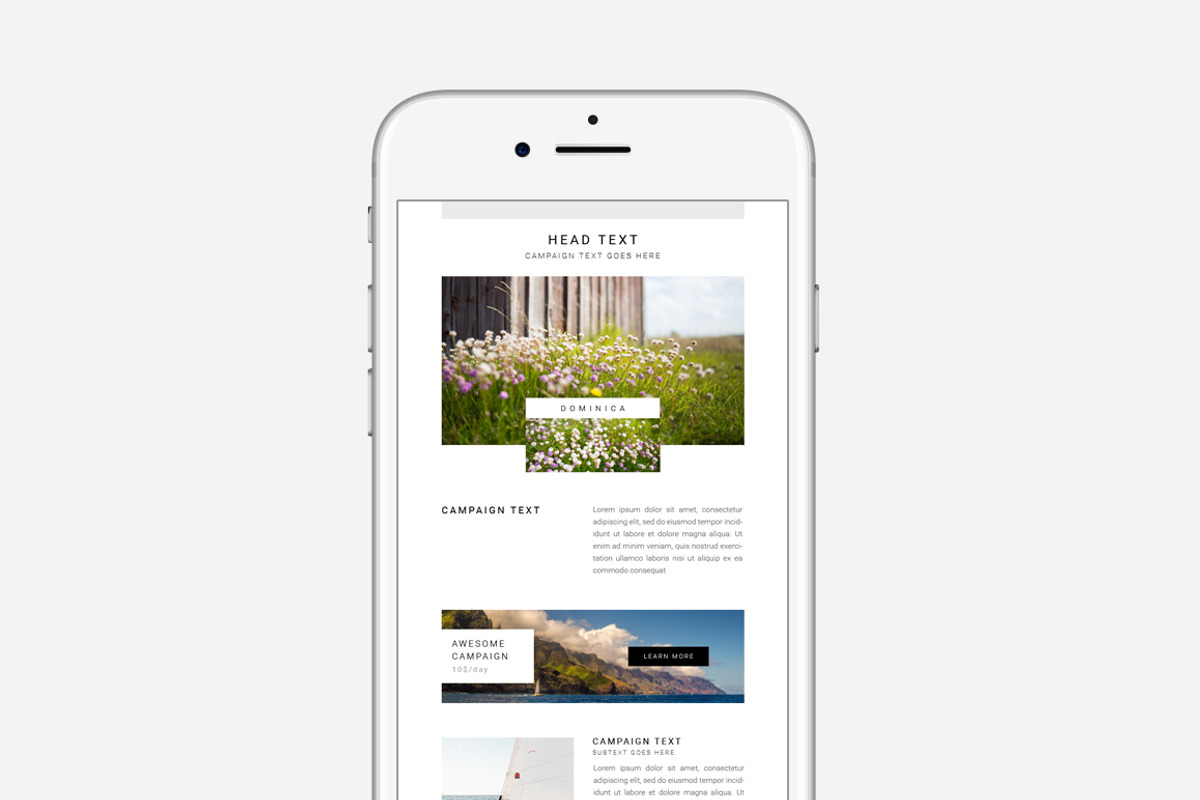 Multipurpose E-newsletter Pack, an Email Template by Swiss_cube (Photo 13 of 14)