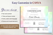 Certificate Template In Canva - CB, a Stationery Template by AntDesignStudio (Thumbnail 2 of 5)