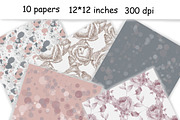 Planner Girl Pattern, a Pattern Graphic by GlamArtZhanna (Thumbnail 2 of 6)