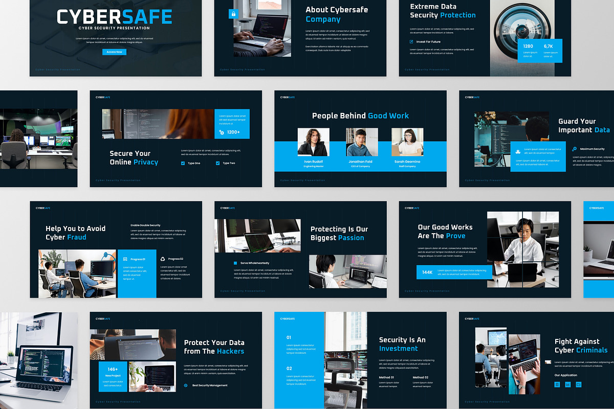 Cybersafe - Cyber Security Keynote, a Presentation Template by MtvtdArt (Photo 5 of 6)