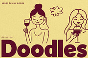 Vector Doodles People Sketch Set 1, a Graphic by LEROY Design (Thumbnail 4 of 9)