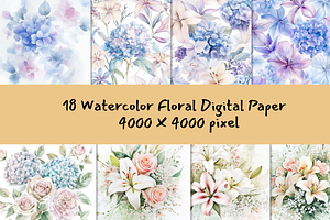 Serenade of Hydrangeas and Blushing, an Illustration by ikarifq shop