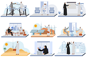 Arab Business People animation, a Templates & Theme by lottie pro (Thumbnail 3 of 11)