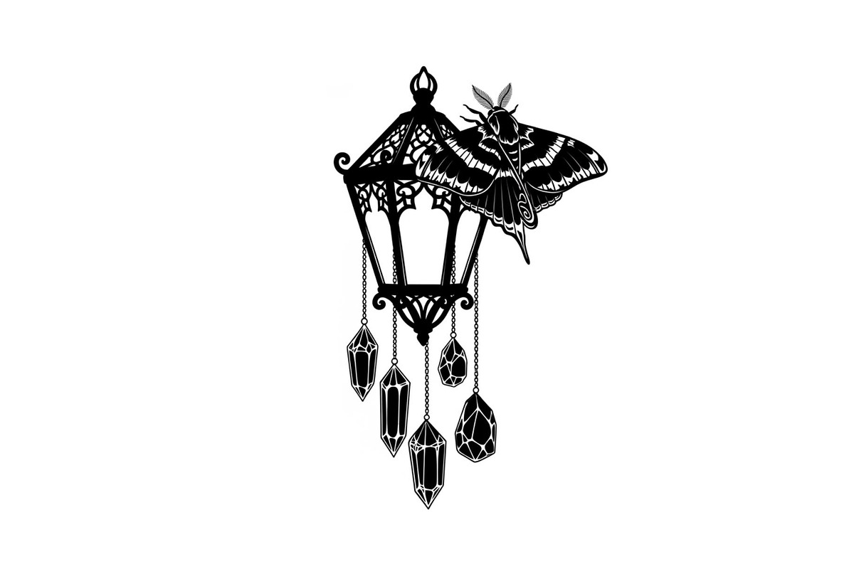Mystical Moth Lantern Design Bundle, an Illustration by Designs_River (Photo 21 of 31)