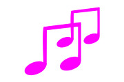 Music icon design template, a Solid Icon by Sumberpangan (Thumbnail 2 of 3)