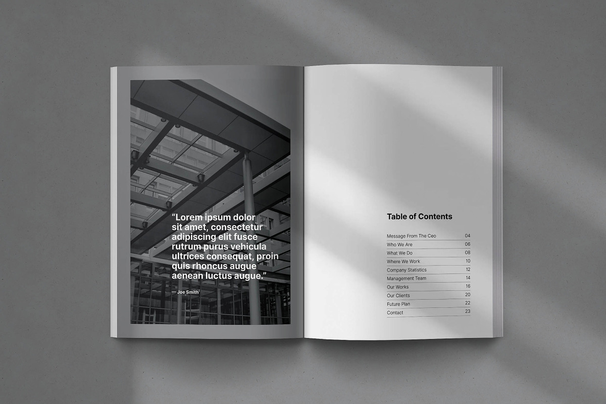 Kreatype Company Profile, a Brochure Template by Kreatype Studio (Photo 2 of 15)