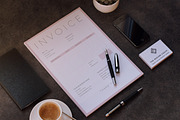 Invoice Template / Order Form, a Stationery Template by TheResumeCoach (Thumbnail 2 of 2)