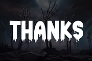Super Scary | Script Font, a Script Font by Scratchones (Thumbnail 8 of 8)