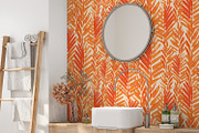 Hot Summer Leaves, a Wallpaper Graphic by MalyskaStudio (Thumbnail 6 of 6)