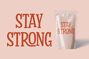 Factory Heroes - a Playful Font, a Slab Serif Font by Ali Hamidi (Thumbnail 3 of 9)
