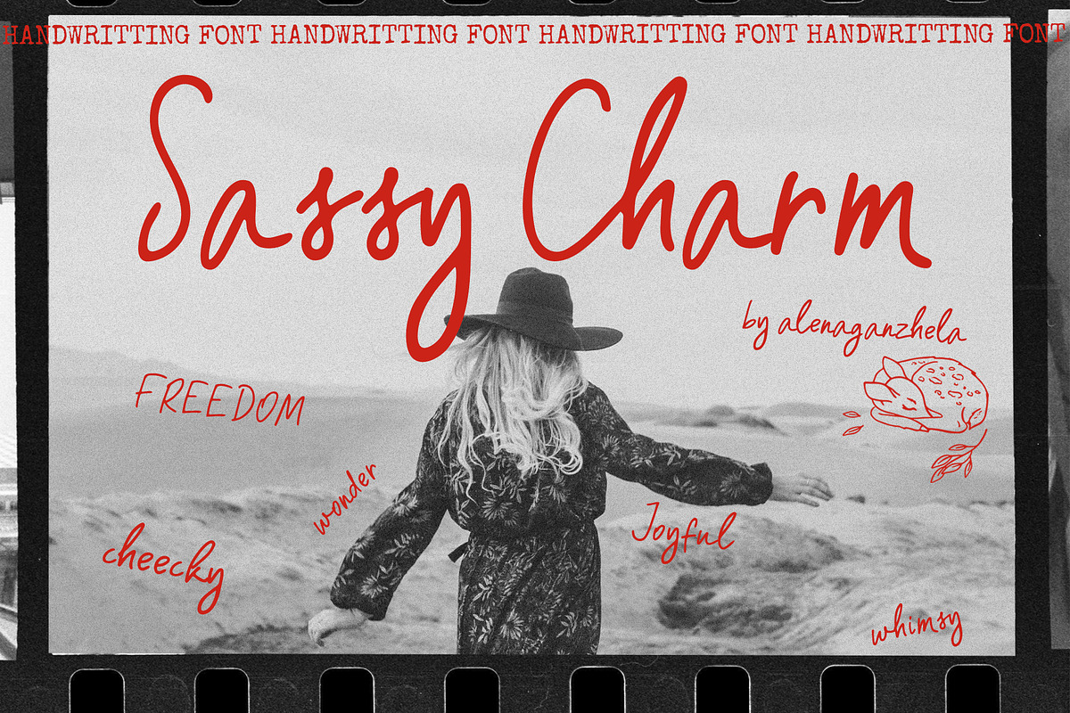 Handwritten FONT BUNDLE, a Handwritten Font by alenaganzhela (Photo 16 of 22)