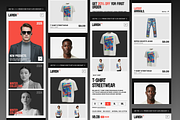Larish - Fashion E-Commerce Website, a Landing Page Template by SLAB! Design (Thumbnail 4 of 5)