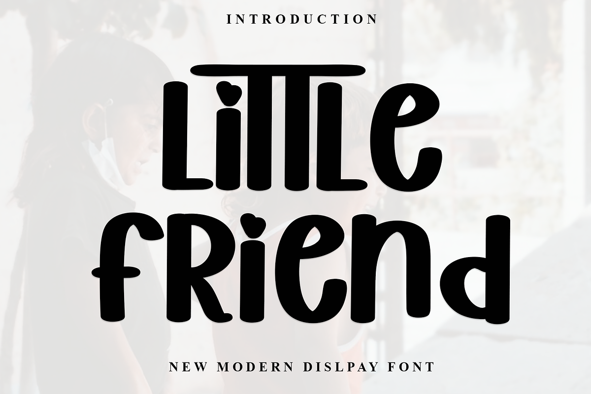 Little Friend, a Sans Serif Font by InermediaSTUDIO (Photo 1 of 8)